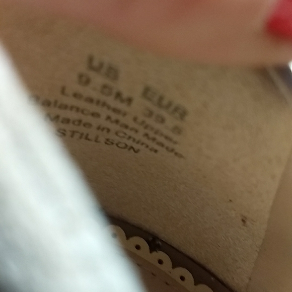 Sam Edelman "Stillson" Suede tan chunky block heel - Picture 5 of 5